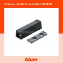 Đế cho nêm nhấn Tip On màu đen Blum 356.04.313