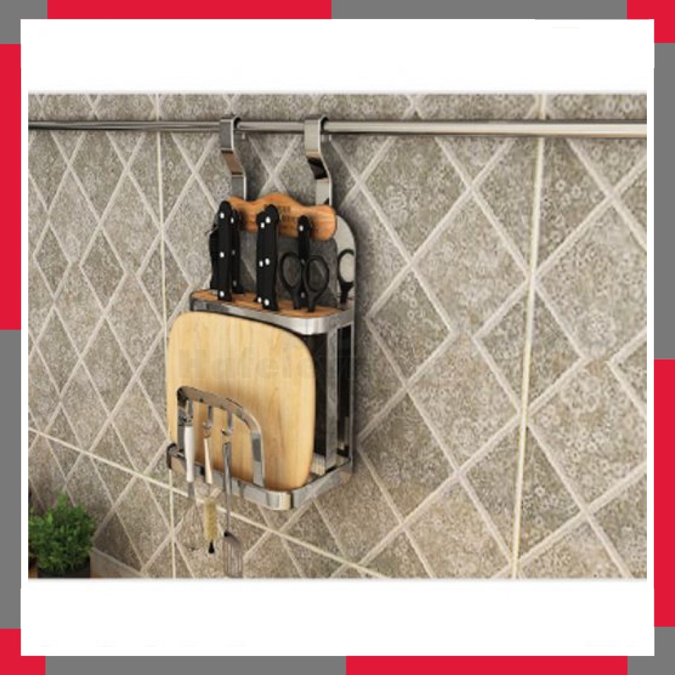 Giá để Dao Thớt Treo Ngoài Inox 304 EuroGold EV228