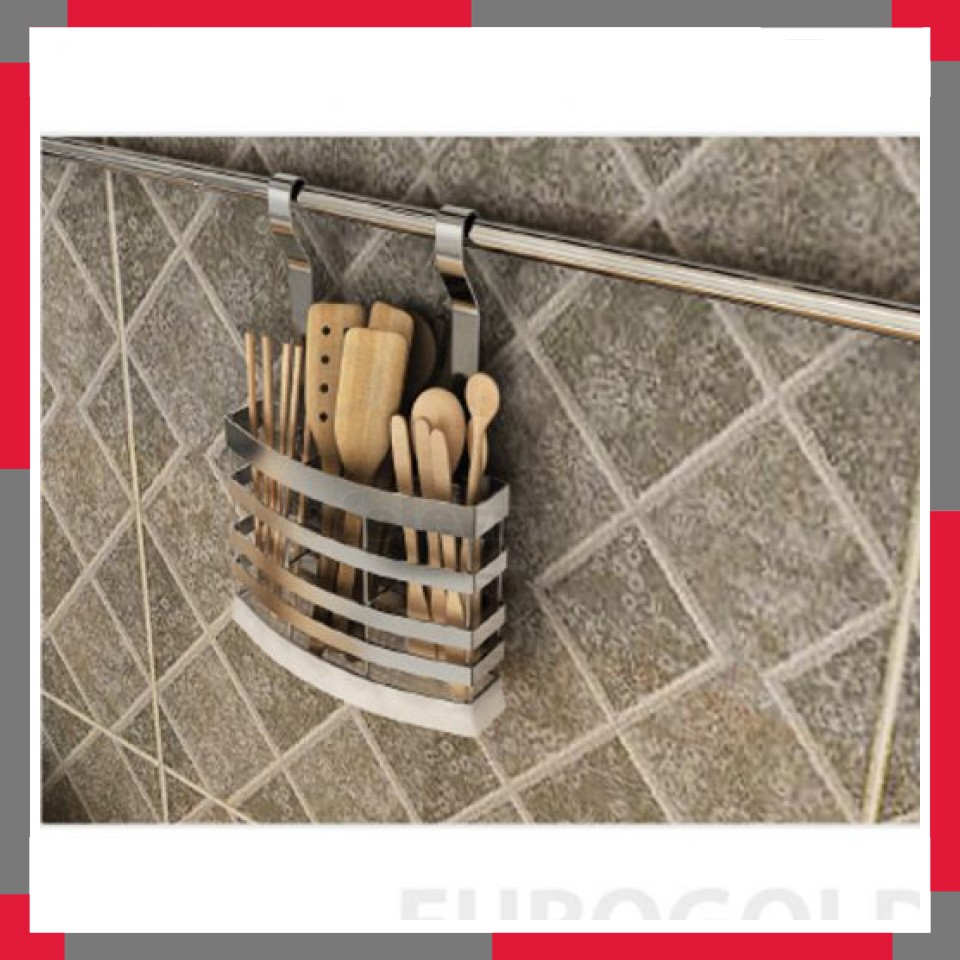 Giá để đũa Thìa Muôi Treo Ngoài Inox 304 EuroGold EV118