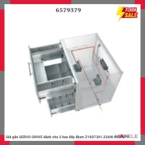 Giá gắn SERVO-DRIVE dành cho 2 bas đẩy Blum Z10D7301.23AW 6579379