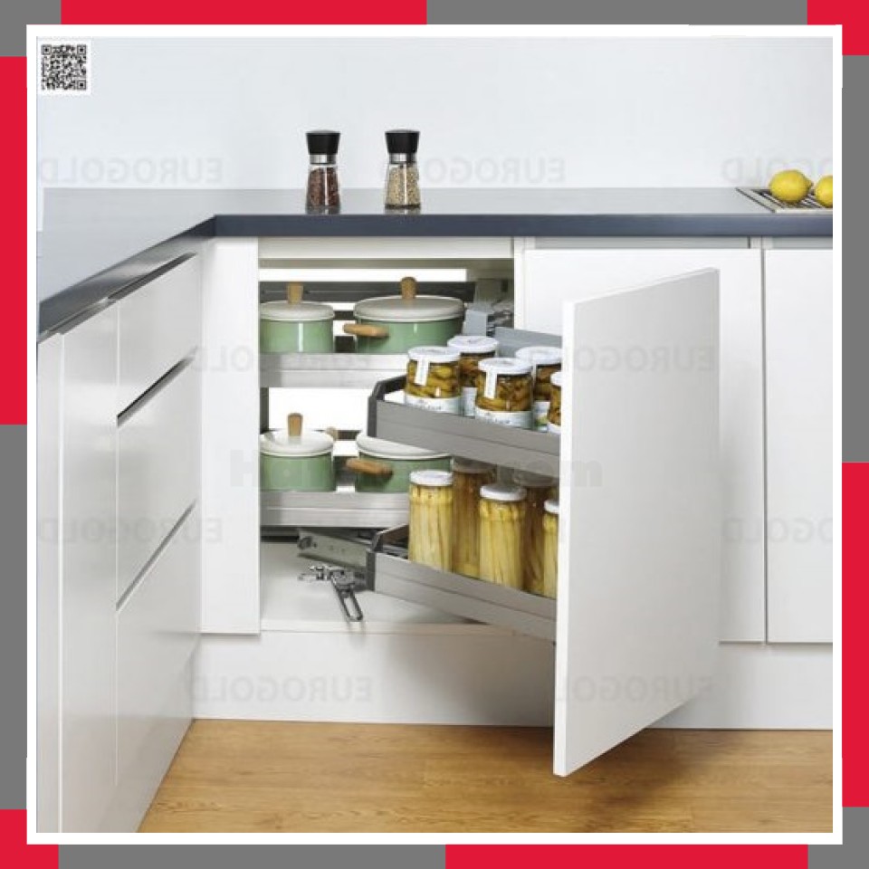 Giá Góc Liên Hoàn Inox Hộp EuroGold EU102