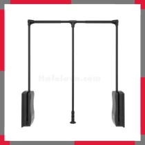Giá kệ mắc quần áo nâng hạ VICKINI 18205 GRPR