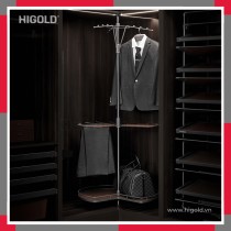GÓC XOAY TREO QUẦN ÁO SERIES A HiGold 703552-S