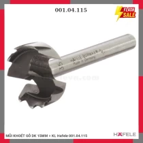 MŨI KHOÉT GỖ DK 15MM = KL Hafele 001.04.115