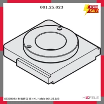 GÁ KHOAN MINIFIX 15 =KL Hafele 001.25.023