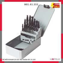 BỘ MŨI KHOAN 25 CÁI =KL Hafele 001.41.551