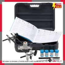 BỘ ĐỊNH VỊ KHOAN LỔ KHÓA KÈM 3 MŨI Hafele 001.67.710