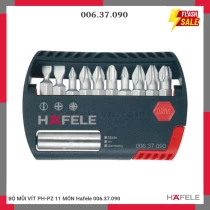 BỘ MŨI VÍT PH-PZ 11 MÓN Hafele 006.37.090