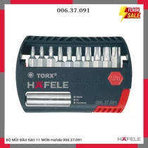BỘ MŨI ĐẦU SAO 11 MÓN Hafele 006.37.091