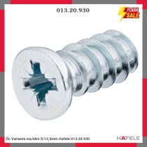 Ốc Varianta mạ kẽm 5/13,5mm Hafele 013.20.930