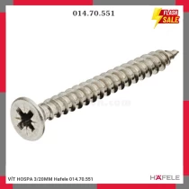 VÍT HOSPA 3/20MM Hafele 014.70.551