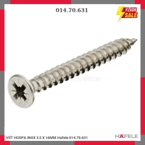 VIÍT HOSPA INOX 3.5 X 16MM Hafele 014.70.631