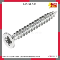 ĐINH ỐC HOSPA =THÉP 3,0x15MM Hafele 015.31.531