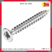 ĐINH ỐC HOSPA =THÉP 3,0x20MM Hafele 015.31.559
