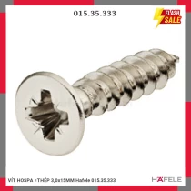 VÍT HOSPA =THÉP 3,0x15MM Hafele 015.35.333