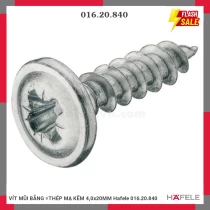 VÍT MŨI BẰNG =THÉP MẠ KẼM 4,0x20MM Hafele 016.20.840