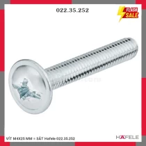 VÍT M4X25 MM = SẮT Hafele 022.35.252