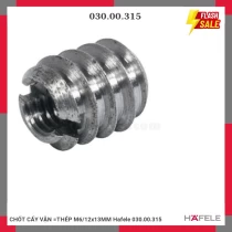 CHỐT CẤY VẶN =THÉP M6/12x13MM Hafele 030.00.315
