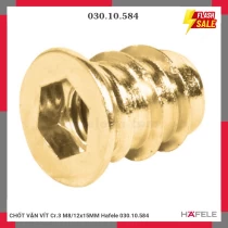 CHỐT VẶN VÍT Cr.3 M8/12x15MM Hafele 030.10.584