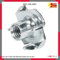 BÙ LON THIẾC MẠ KẼM M8 Hafele 031.00.481