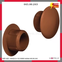 NẮP ĐẬY =NHỰA D=15/10MM Hafele 045.00.243
