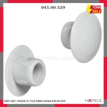 NẮP ĐẬY =NHỰA D=15/8,5MM Hafele 045.00.529