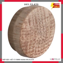 NẮP ĐẬY =GỖ 17/15MM Hafele 045.33.470