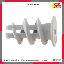 TẮC KÊ GK CHO VÁCH TƯỜNG, L=22MM Hafele 051.63.000
