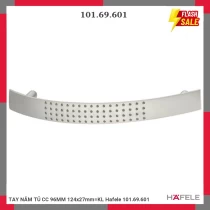 TAY NẮM TỦ CC 96MM 124x27mm=KL Hafele 101.69.601