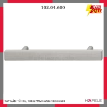 TAY NẮM TỦ =KL, 188x27MM Hafele 102.04.600