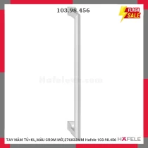 TAY NẮM TỦ=KL,MÀU CROM MỜ,276X33MM Hafele 103.98.456