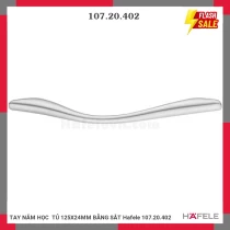 TAY NẮM HỌC  TỦ 125X24MM BẰNG SẮT Hafele 107.20.402