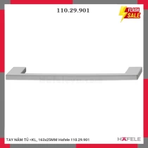 TAY NẮM TỦ =KL, 163x25MM Hafele 110.29.901