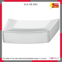 TAY NẮM TỦ=KL,MẠ CROM MỜ,52X25MM Hafele 111.44.441