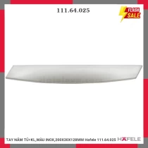 TAY NẮM TỦ=KL,MÀU INOX,200X30X128MM Hafele 111.64.025