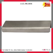 TAY NẮM TỦ =KL, 200x19MM Hafele 115.98.004