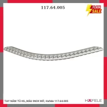 TAY NẮM TỦ=KL,MÀU INOX MỜ, Hafele 117.64.005
