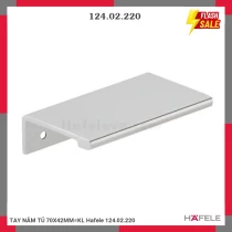 TAY NẮM TỦ 70X42MM=KL Hafele 124.02.220