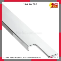 TAY NẮM DẠNG THANH=KL,MÀU C Hafele 126.26.202