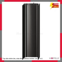 Tay nắm nhôm âm, màu đen 2500mm Hafele 126.37.312