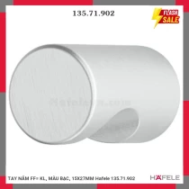 TAY NẮM FF= KL, MÀU BẠC, 15X27MM Hafele 135.71.902