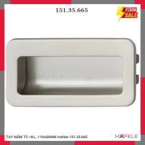 TAY NẮM TỦ =KL, 110x56MM Hafele 151.35.665