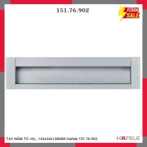 TAY NẮM TỦ =KL, 143x34x128MM Hafele 151.76.902