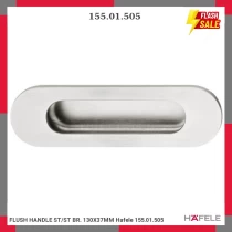 FLUSH HANDLE ST/ST BR. 130X37MM Hafele 155.01.505