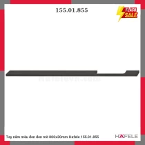 Tay nắm màu đen đen mờ 800x30mm Hafele 155.01.855