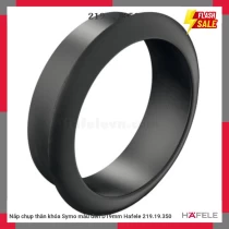 Nắp chụp thân khóa Symo màu đen D19mm Hafele 219.19.350