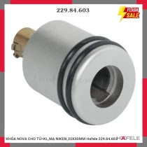 KHÓA NOVA CHO TỦ=KL,MẠ NIKEN,33X30MM Hafele 229.84.603