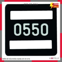 BIỂN SỐ CỦA KHÓA Hafele 231.81.016