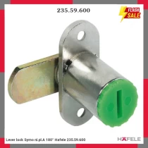 Lever lock Symo ni.pl.A 180° Hafele 235.59.600