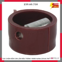 CỤC CHẶN KÈM CON LĂN MÀU TRẮNG 18MM Hafele 239.60.750